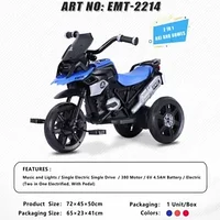 Детский педальный мотоцикл ЕТ-2214