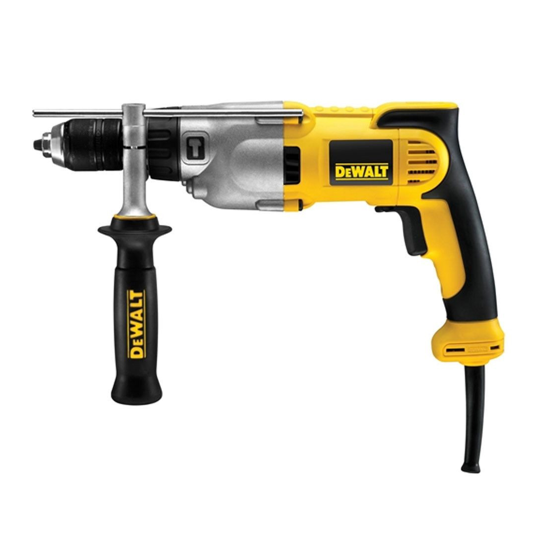 DeWalt, DWD524KS, Двухскоростная ударная дрель, 1100 Вт, 0-1200/0-3500 об/мин, БЗП, муфта, ко