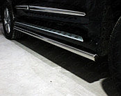 Защита порогов 60,3 мм ТСС для Haval H9 2017-2024