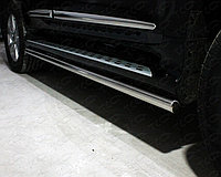 Защита порогов 60,3 мм ТСС для Haval H9 2017-2024