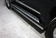 Защита порогов 50,8 мм ТСС для Haval H9 2017-2024