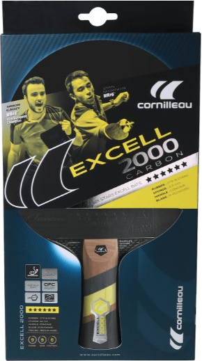 Теннисная ракетка Cornilleau Excell Carbon 2000 - фото 1 - id-p108347442