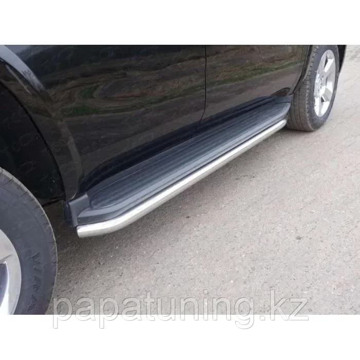 Защита порогов 60,3 мм ТСС для Chevrolet Tahoe 2012-2015, фото 1