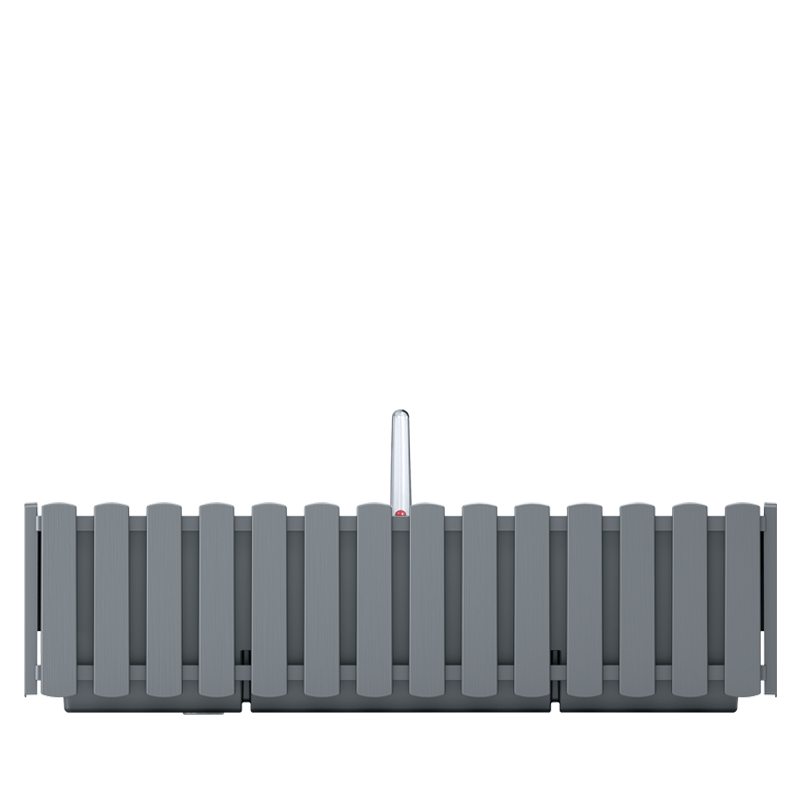 Горшок балконный навесной с системой полива Boardee FancyCase DDEF600W | Prosperplast Серый - фото 1 - id-p108347528