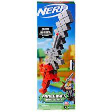 Бластер Nerf  Бластер меч Майнкрафт Heartstealer