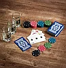 Подарочный набор «Король покера», рюмки, карты для покера, фишки, фото 3