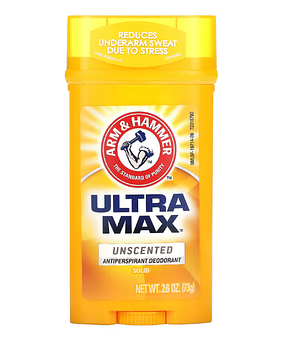 Arm & Hammer, UltraMax, твердый дезодорант для мужчин, без запаха, 2,6 унции (73 г)