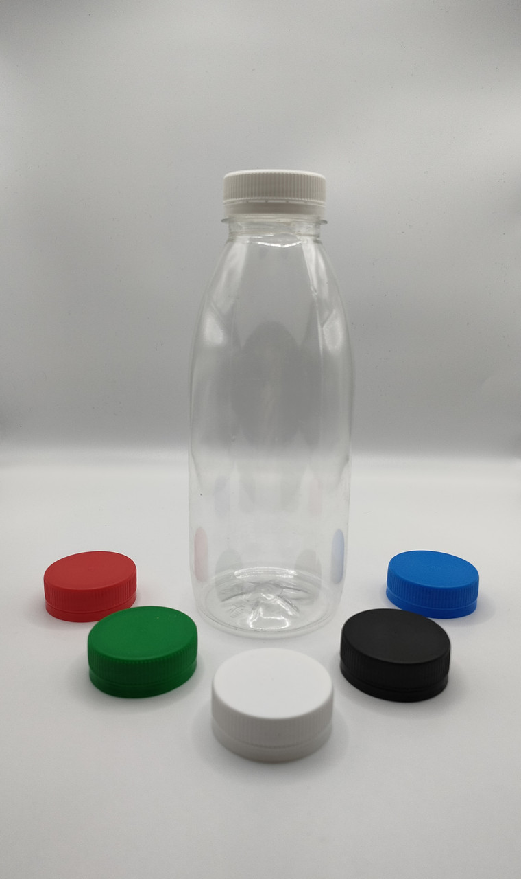 Бутылка пластиковая прозрачная, широкое горло 38мм, 5000мл. круглая - фото 1 - id-p108348002