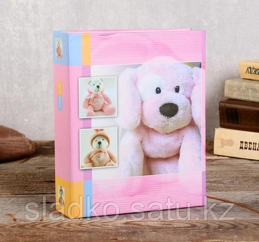 Фотоальбом 200 фото 10х15 см Детский с мягкими игрушками розовый (id ...
