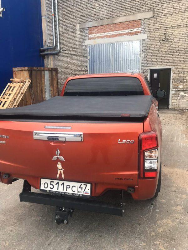 Мягкий трехсекционный тент Mitsubishi Triton (Митсубиши Тритон) /L200 Doble Cab 2015+ 87075458500 - фото 2 - id-p108351068