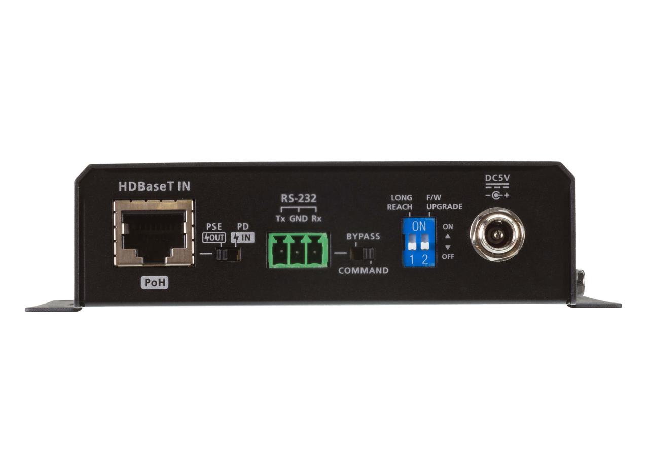 HDMI HDBaseT Приемник с извлекателем звука/двунаправленным PoH (4K@100 м) (HDBaseT Class A) VE2812PR ATEN - фото 2 - id-p108352650