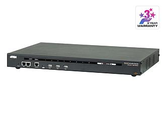 8-портовый консольный сервер с двумя блоками питания/LAN для подключения устройств   SN0108COD ATEN