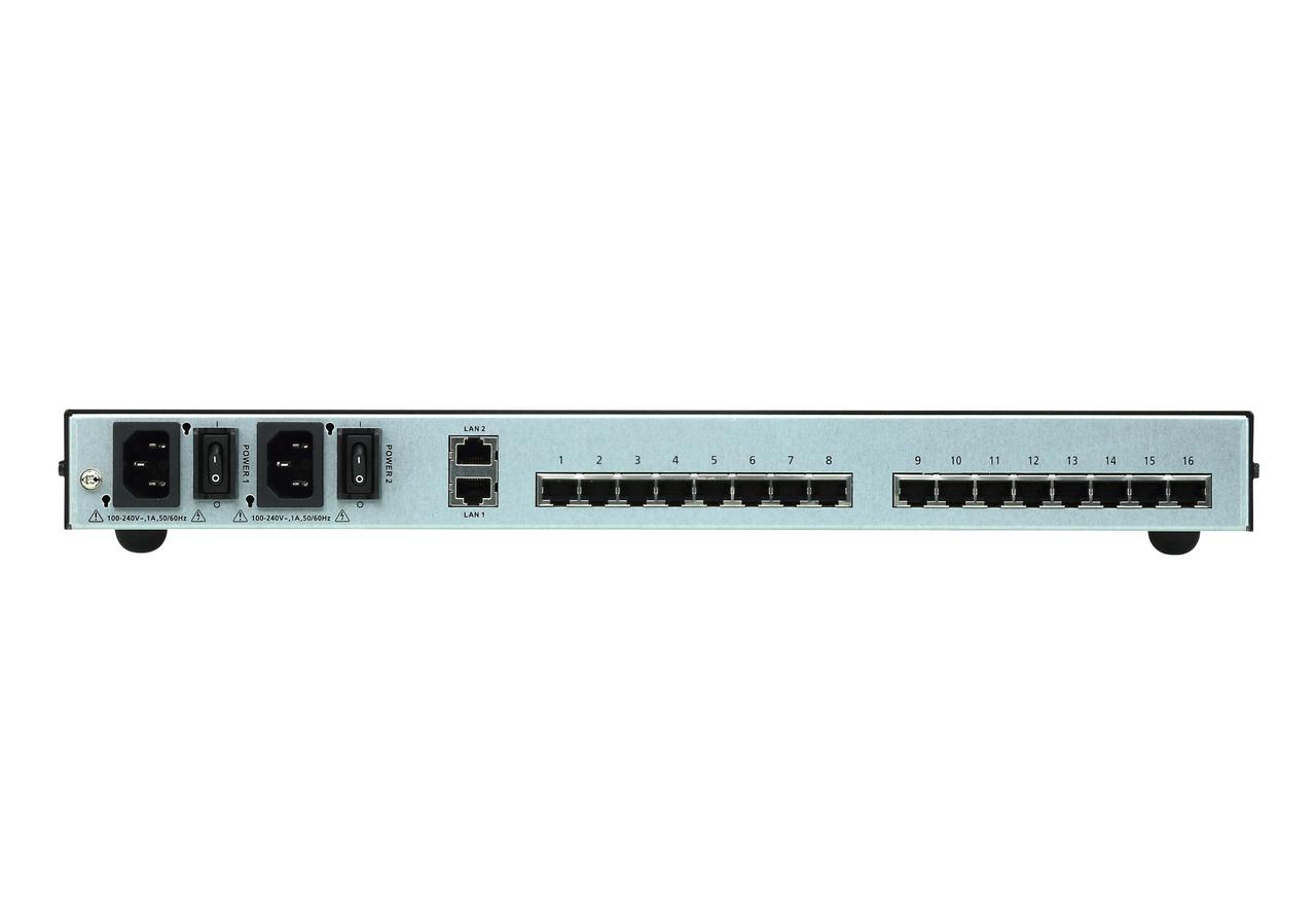 16-портовый консольный сервер с двумя блоками питания/LAN для подключения устройств SN0116COD ATEN - фото 3 - id-p108352671