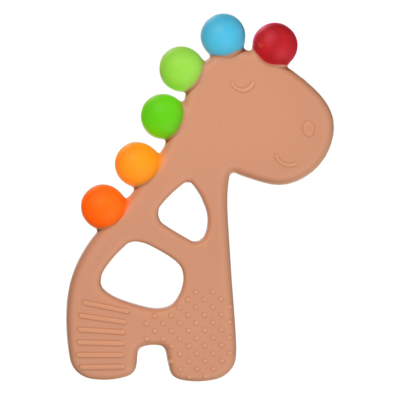 Прорезыватель силиконовый "Rainbow giraffe" от Uviton - фото 2 - id-p108352706