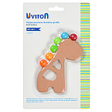 Прорезыватель силиконовый BPA-free Жираф Uviton, фото 3