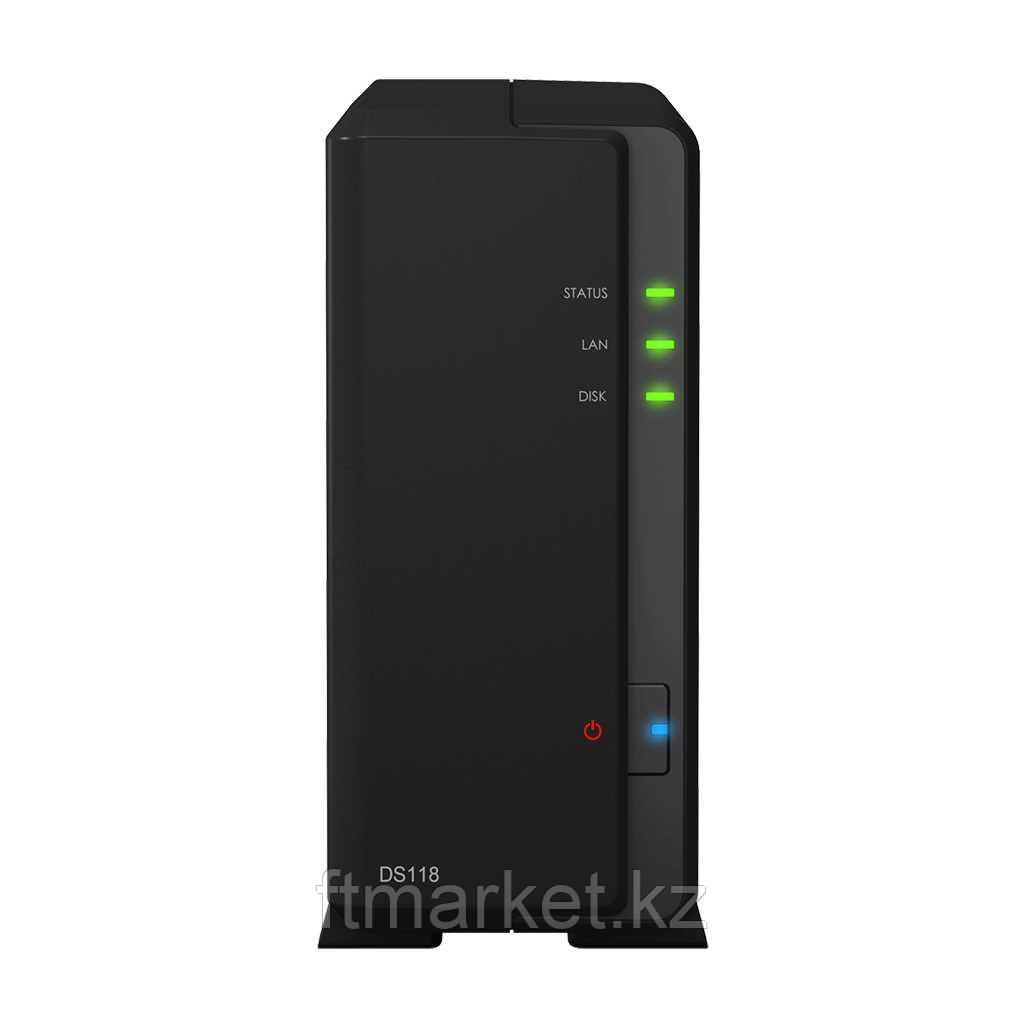 Сетевое оборудование Synology Сетевой NAS сервер DS118 - фото 1 - id-p108026427