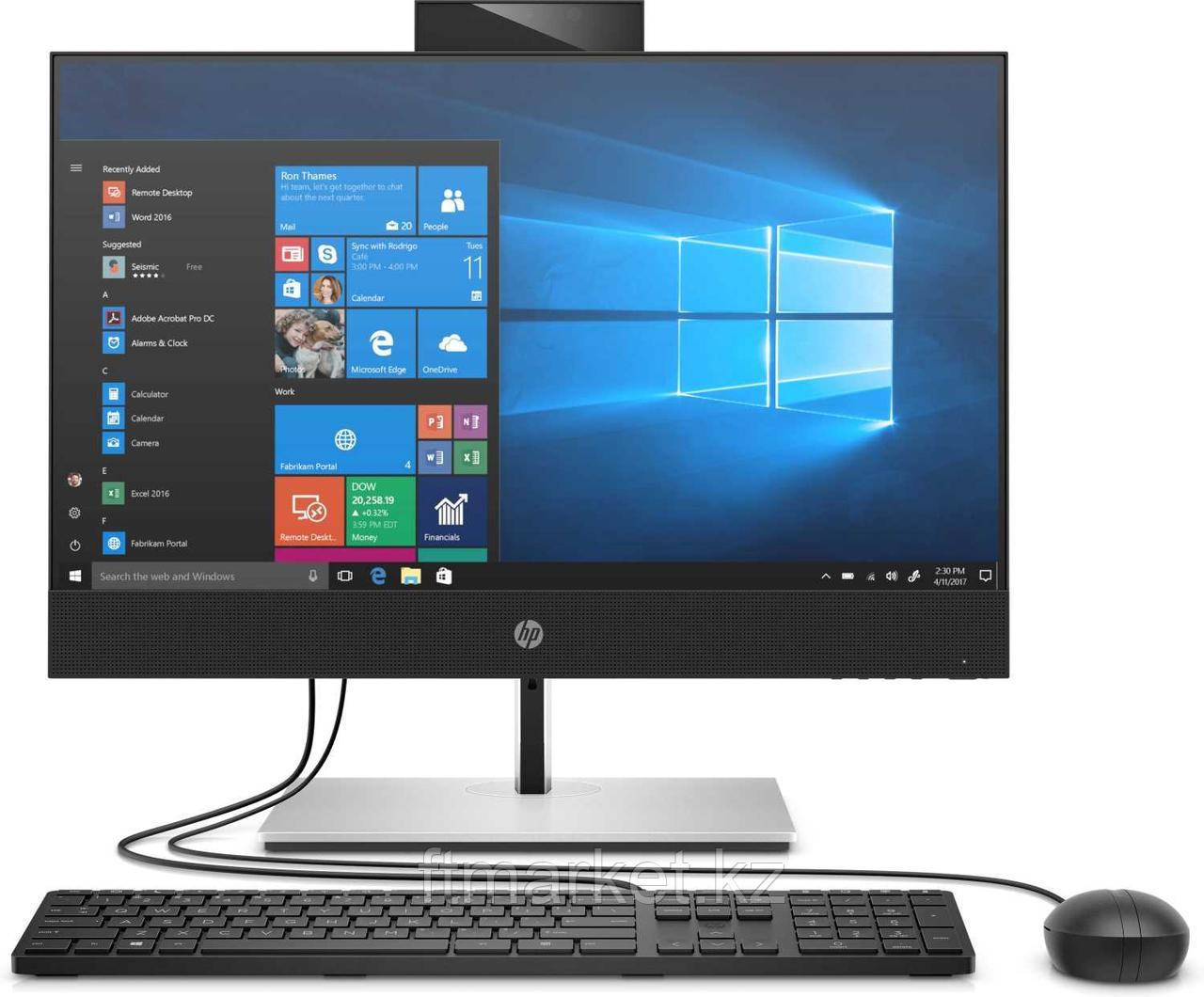 HP ProOne 440 Non-Touch AiO Desktop PC 400 G6 24 inch / NT / i5-10500T / 8GB / 256GB SSD / W10p64 / DVD-Writer