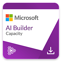 AI Builder Capacity Add-on T2 (min 10 packs) - годовая подписка