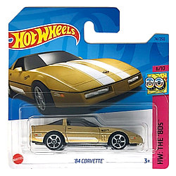 Hot Wheels Модель Corvette '84, золотистый