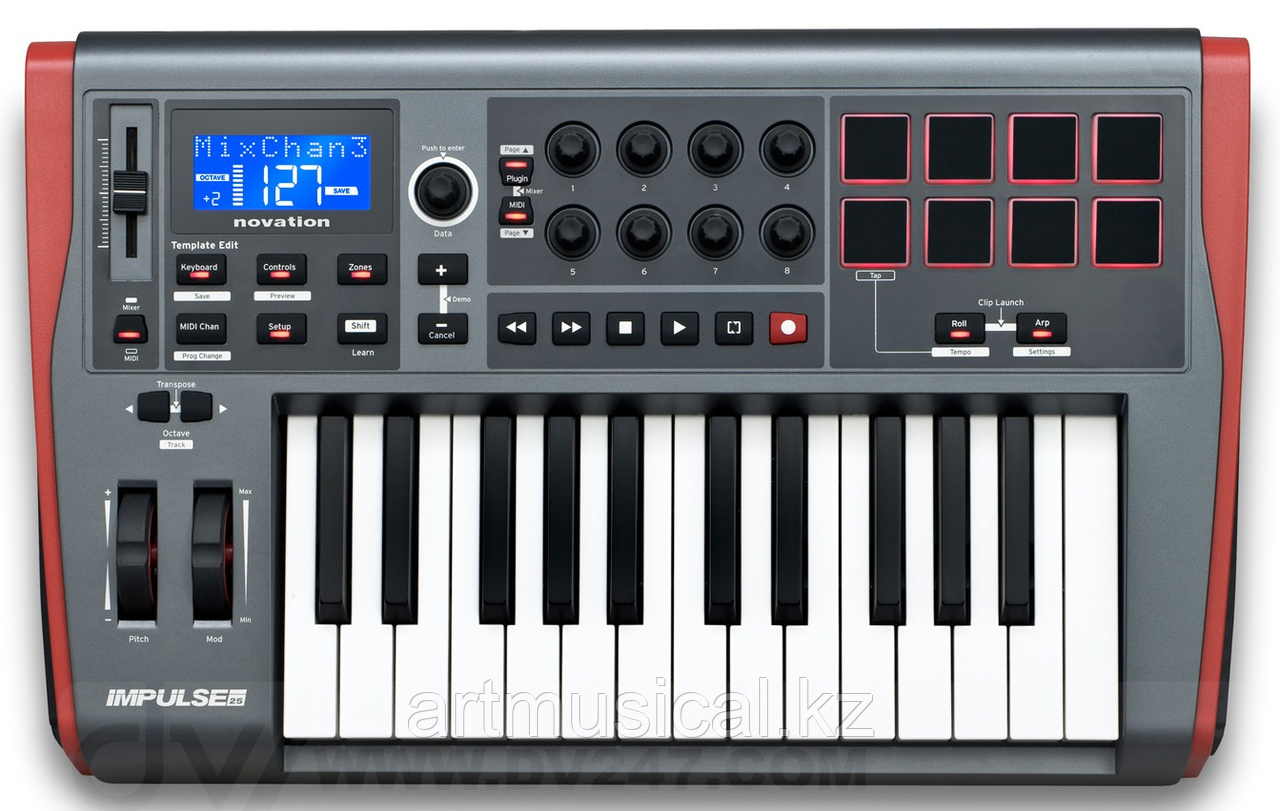 NOVATION Impulse 25 USB/MIDI контроллер