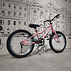 Розовый Подростковый Велосипед "Trinx" Smart 1.0. 20" колеса., фото 6