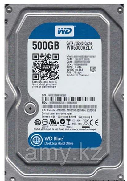 Жесткий диск WD Blue WD5000AZLX 500ГБ - фото 1 - id-p108379847