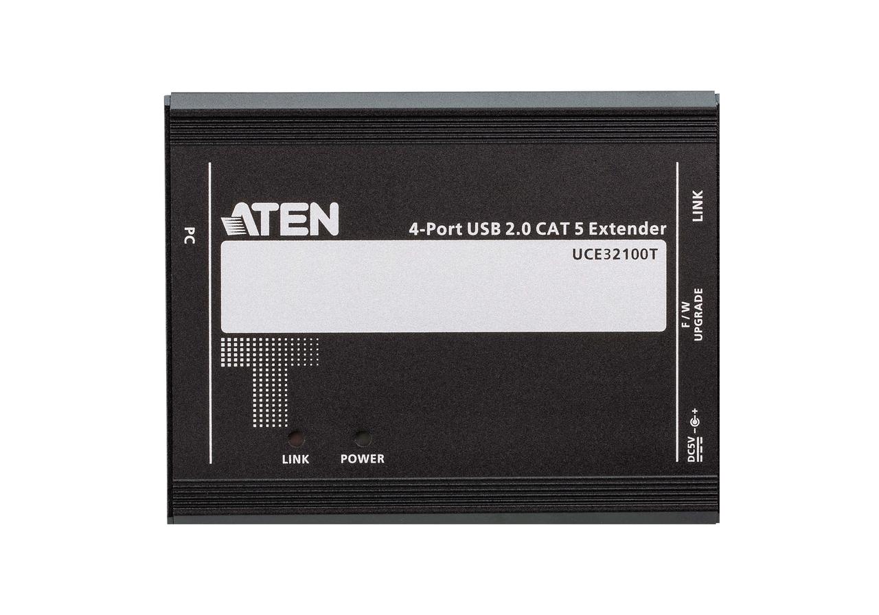4-портовый USB 2.0-удлинитель по кабелю Cat 5 (100м) UCE32100 ATEN - фото 7 - id-p108379905