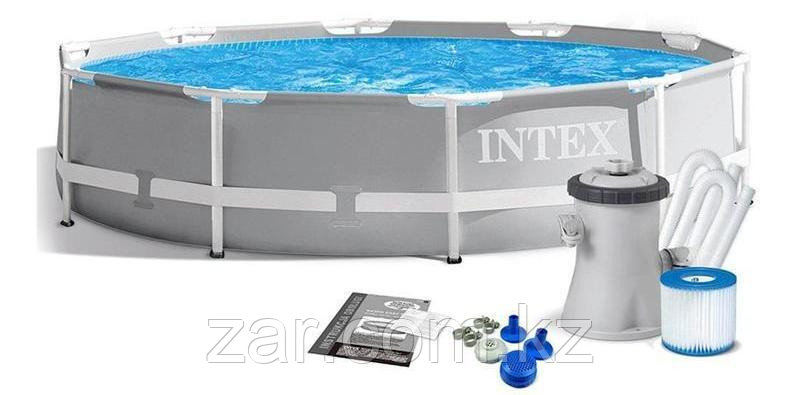 Каркасный бассейн Intex 26712 Prism Frame Pool 366x76 с фильтром в комплекте