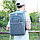 Рюкзак холодильник 34х23х18 см Brivilas (термосумка) серая, фото 4
