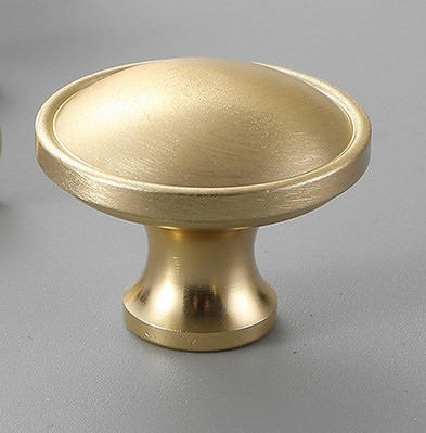 Мебельная ручка "Цилиндр", материал алюминий Золото, 34мм - фото 2 - id-p108383504