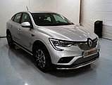 Защита передняя нижняя 42,4 мм ТСС для Renault Arkana 2019-, фото 2
