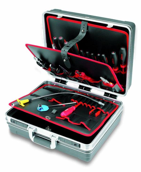 Набор инструмента KLASSIK ''Elektro-Elektronik' из 31 предмета, в кейсе Арт 17 6410