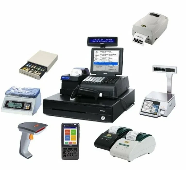 Оборудование для автоматизации: POS-моноблок, сканер штрих кодов - фото 1 - id-p108393188