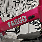 Детский двухколесный велосипед "Prego" для девочек. Версия 2.0. 20" колеса. Розовый. С боковыми колесами., фото 2