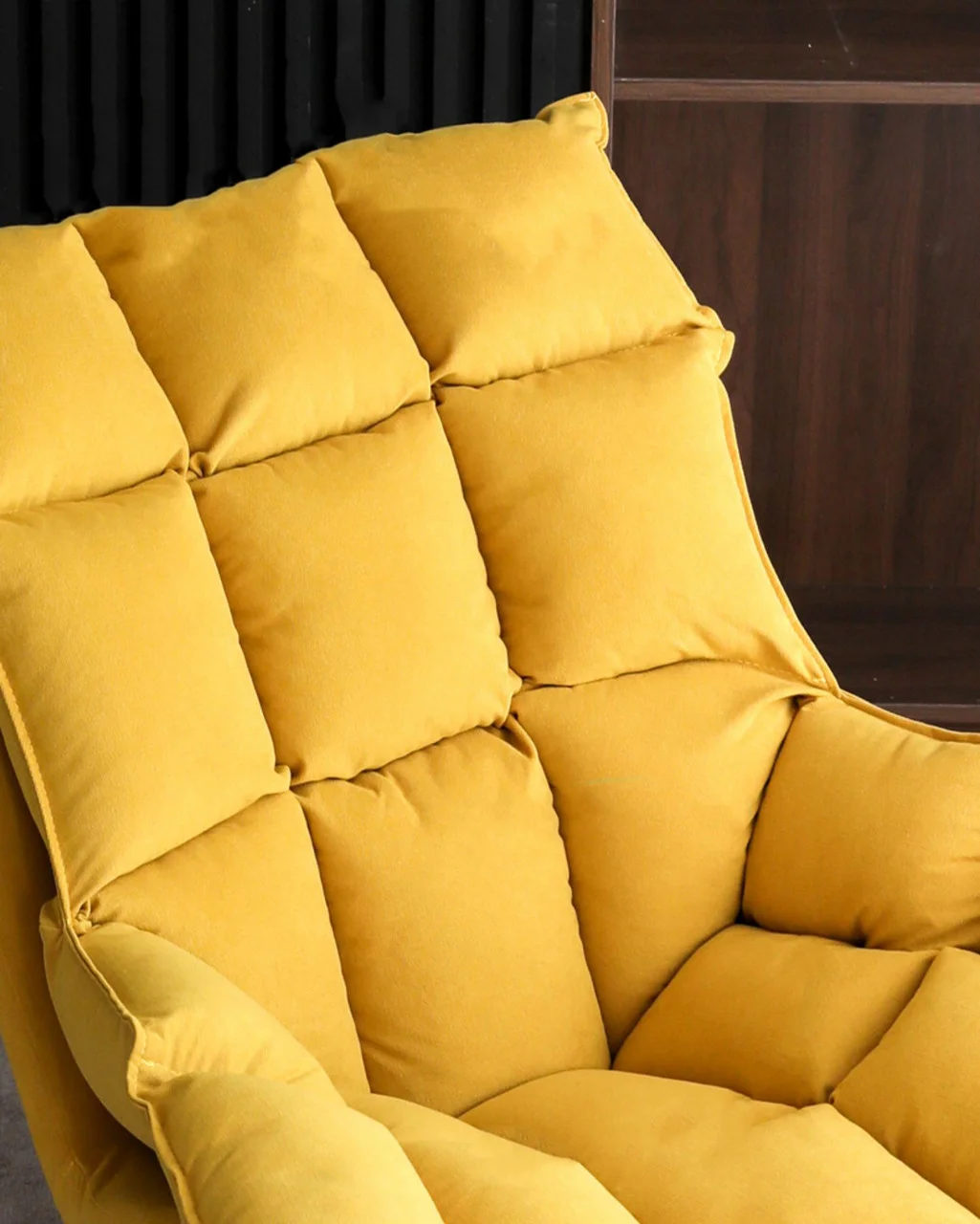 Кресло-качалка "Эйфория" RC-01-yellow - фото 2 - id-p108394881