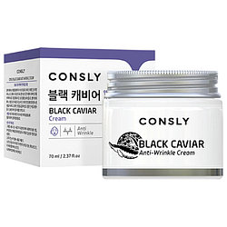 Крем против морщин для лица с экстрактом черной икры Consly Black Caviar Anti-Wrinkle Cream