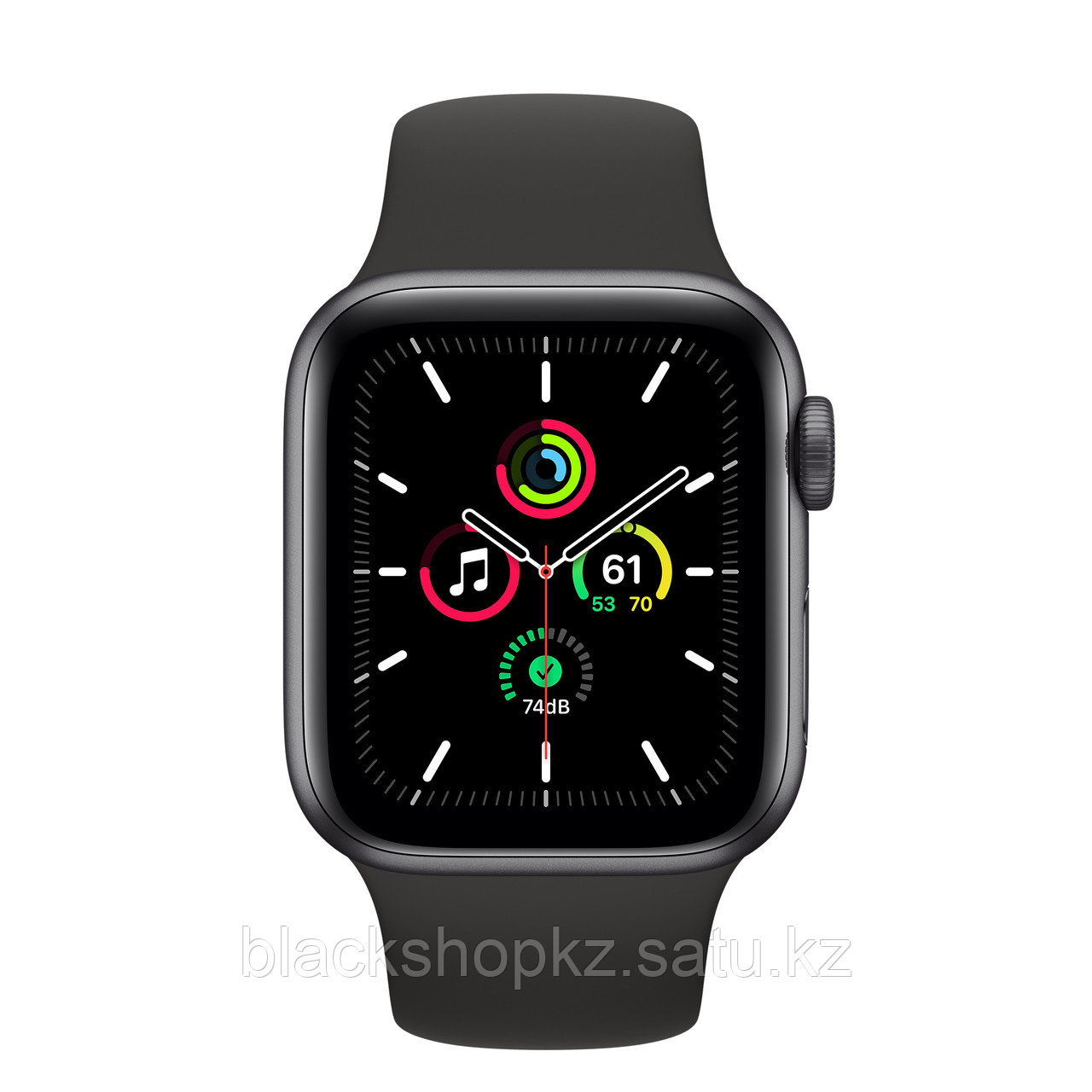 Apple Watch SE 40 black - фото 1 - id-p108417472