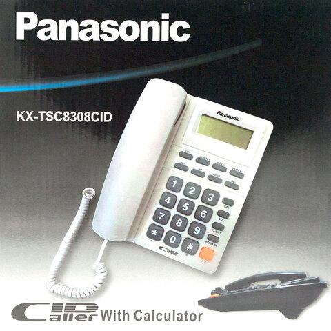Телефонный аппарат с LCD-экраном и калькулятором настольный Panasonic KX-TSC8308CID (Белый) - фото 6 - id-p108417727
