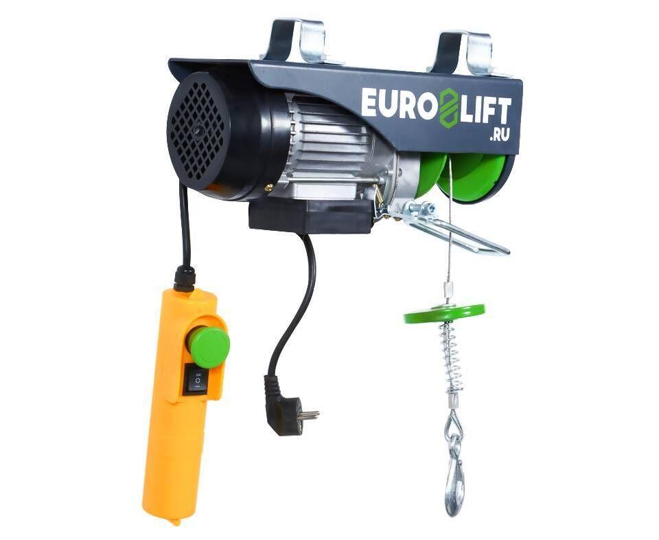 EURO-LIFT PA-500A (250/500 кг, 18 м) Тельфер электрический (миниэлектроталь, лебедка) - фото 1 - id-p108421452