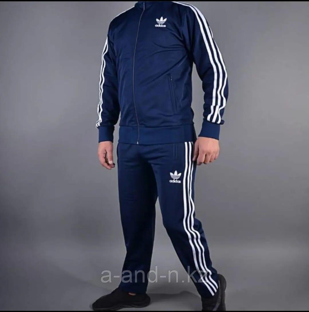 Мужской спортивный костюм Adidas, цвет синий (id 108424073), купить в  Казахстане, цена на Satu.kz