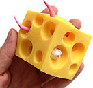Игрушка мялка желтая мышки в сыре антистресс, фото 2