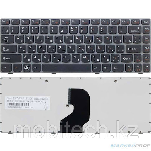 Клавиатуры Lenovo Ideapad Z460, Z460G, Z460A, Z450 EN/RU