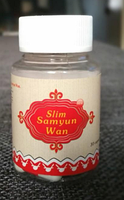 Капсулы для похудения Samyun Wan красно-белые 30 шт.