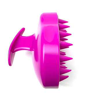 Melon Pro Массажная щётка для мытья головы красная крупные зубчики