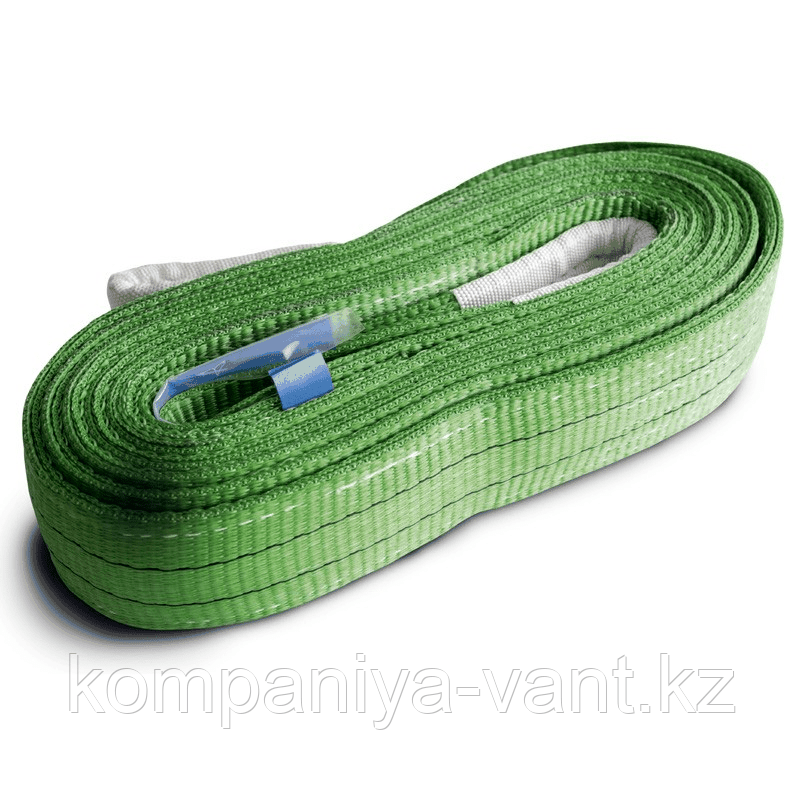 Стропы  текстильные петлевые 2т 2м (фактор прочности 5:1), фото 1