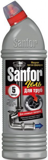 Sanfor cредство для прочистки труб - фото 1 - id-p108442088