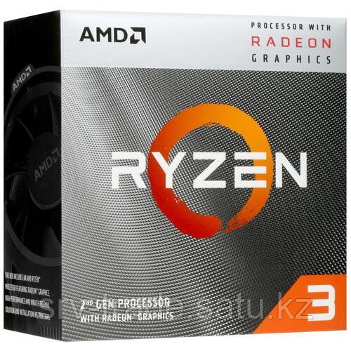 Процессор AMD Ryzen 3 3200G [AM4, 4 x 3600 МГц, TDP 65 Вт, BOX]: продажа,  цена в Алматы. Процессоры от "TOO SRV Trade" - 108445350