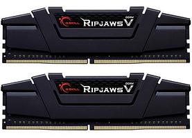 Комплект оперативной памяти G.Skill RipJaws V [F4-3600C18D-16GVK], [16 ГБ DDR 4, 3600 МГц, 28800 Мба ...