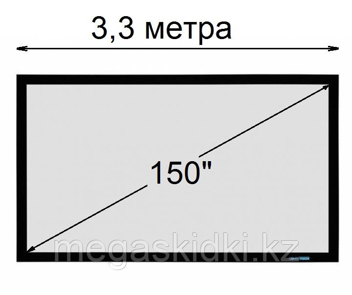 Акустически прозрачный натяжной экран PROscreen FDF9150 Weave Acoustic 4K (3321х1868)