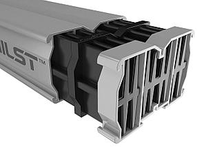 Пластиковый соединитель HILST connect 3D  для алюминиевой лаги Hilst Slim 60*20мм, фото 3